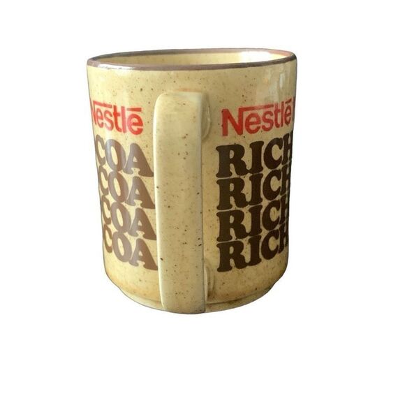 Vintage Nestle Rich N‘ Creamy Hot Cocoa Mug 8oz Made in Japan Classic Style - Picture 6 of 11